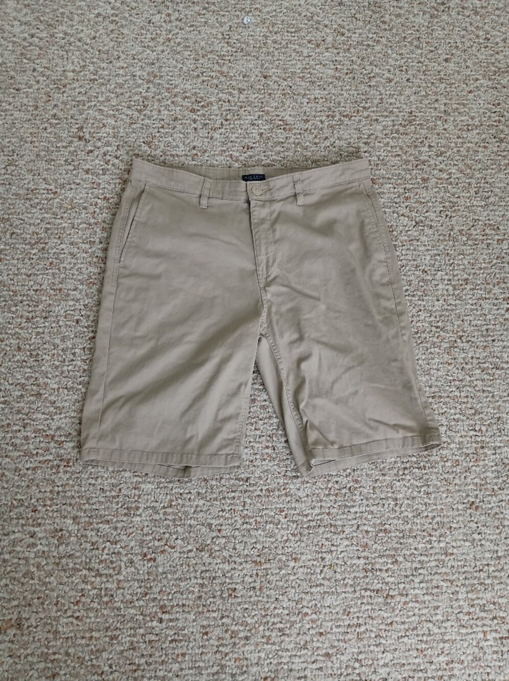 Marquise Signature Men's Khaki Chino Shorts Size 34